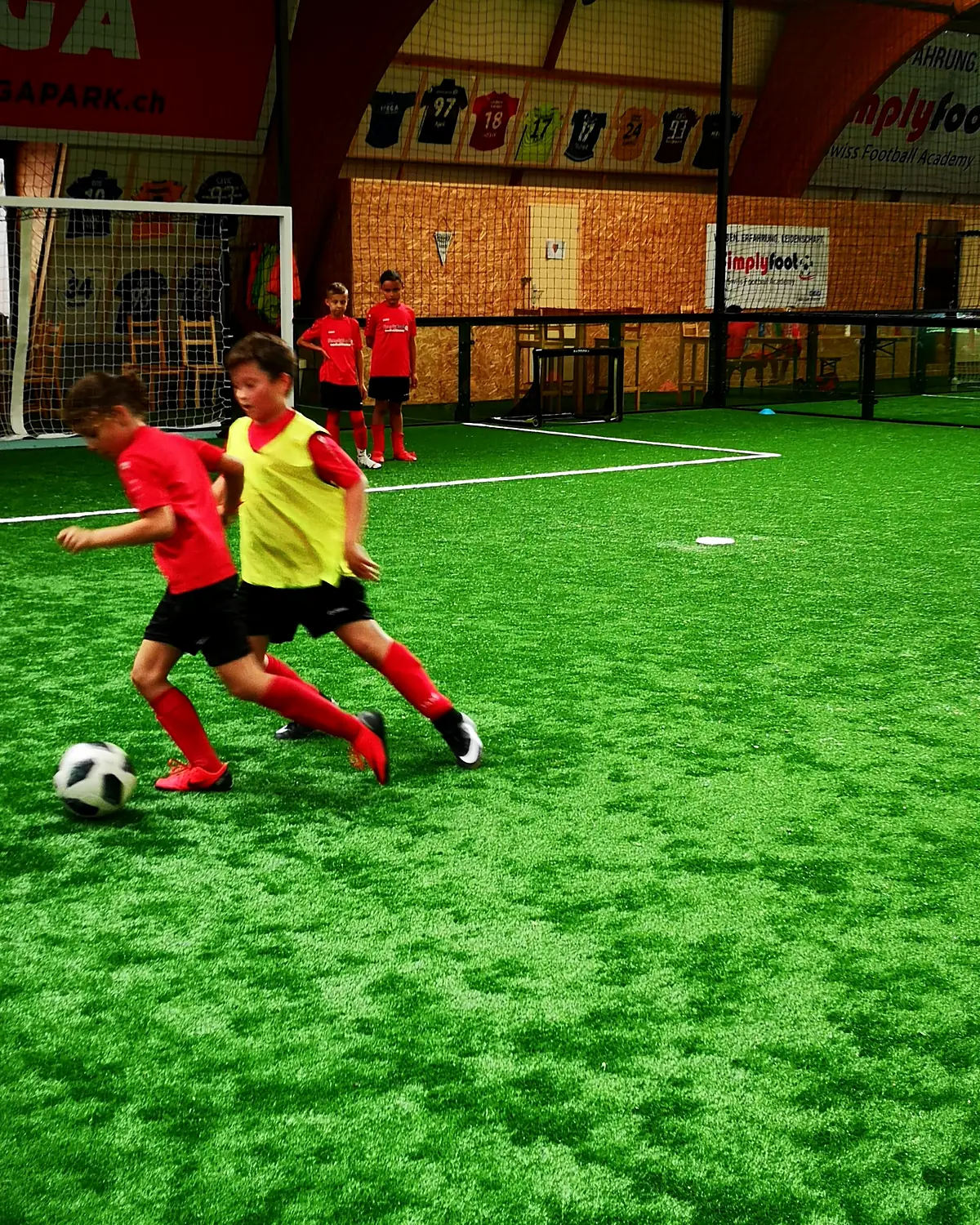 Zweikampf im Training